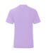 Fruit Of The Loom Mens Iconic T-Shirt (Soft Lavender)