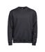 Mens Sweatshirt Dark Grey Tee Jays-1