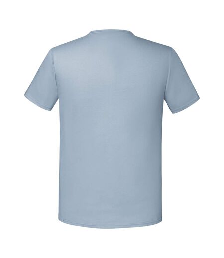Mens Iconic T-shirt Mineral Blue Fruit Of The Loom