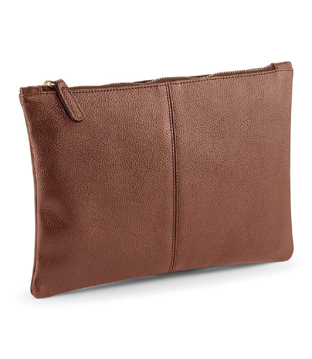 Pochette simili cuir - QD889 - marron-1