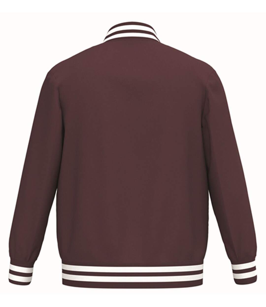 Veste teddy rembourrée - Unisexe - PAT618 - rouge dark cherry-2