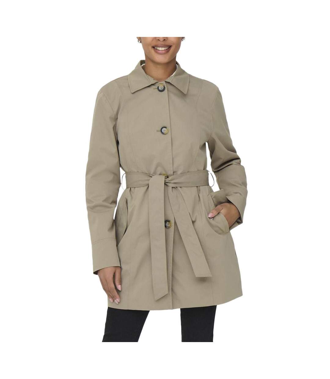 Trench Beige Femme JDY Isadora - L-1