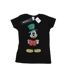 Disney T-shirt en coton Femme/Ladies Mickey Mouse Leprechaun Hat (Noir) - UTBI32668-1