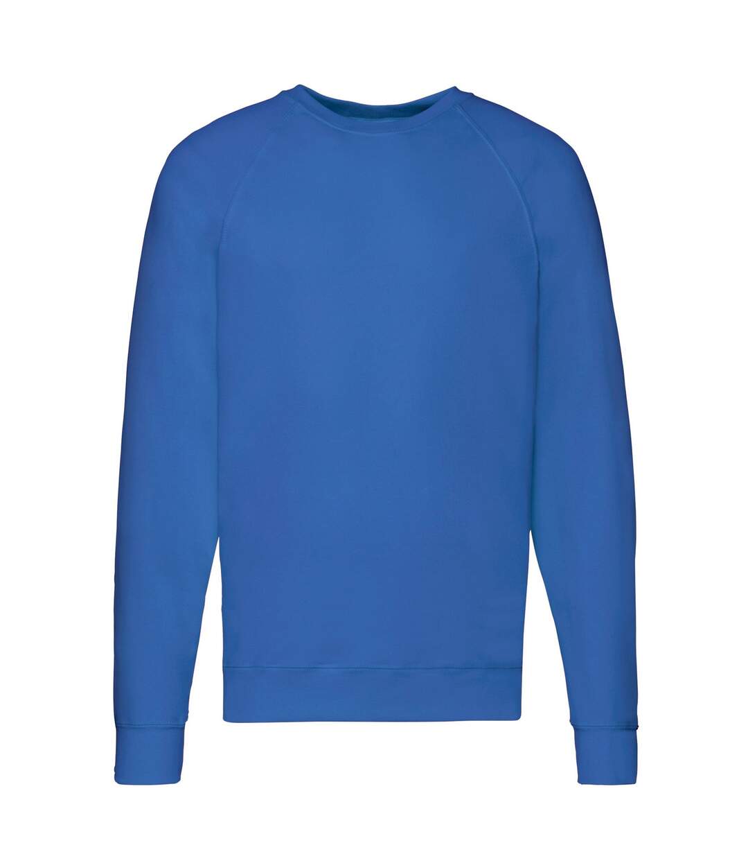 Sweat Manches Raglan Adulte Bleu Roi Fruit Of The Loom-1