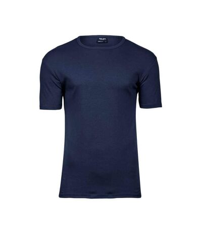 Mens Interlock T-shirt Navy Tee Jays