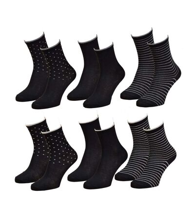 Chaussettes femme INFINITIF - Pack de 6