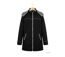 Manteau Caban Femme Tokyo4 Noir en Maille Contre-collée (Mayflower)-2