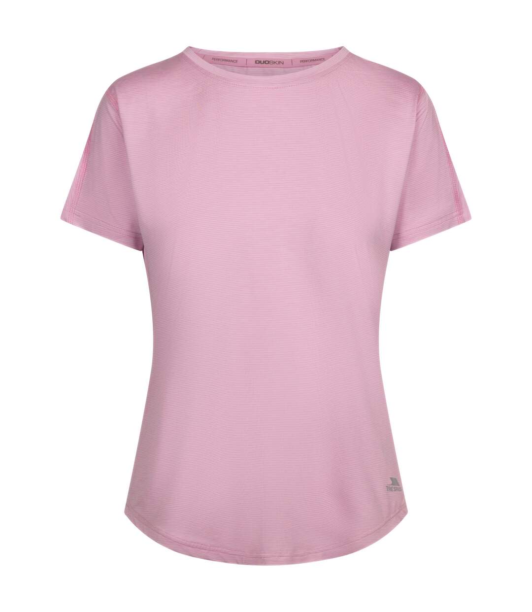 Womens/ladies muskwa knitted t-shirt pink peony Trespass-1