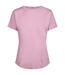Womens/ladies muskwa knitted t-shirt pink peony Trespass-1