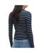 T-shirt rayé marine et écru tommy hilfiger slim essential-2