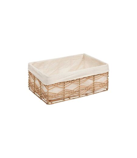 Lot de 4 Cagettes en Rotin Rosy 48cm Naturel