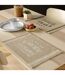 Set de Table en Jute Diner 30x45cm Blanc-3