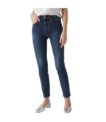 Jean Same Intent Femme Bleu Foncé Levis