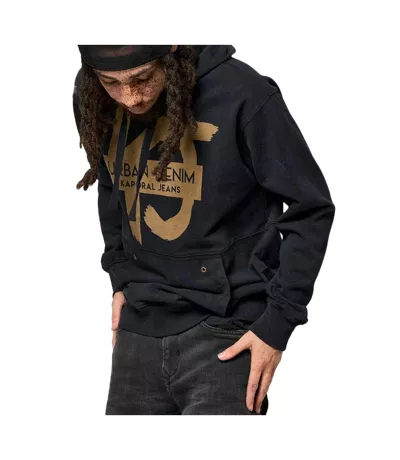 Sweat noir homme kaporal rixe - xxl