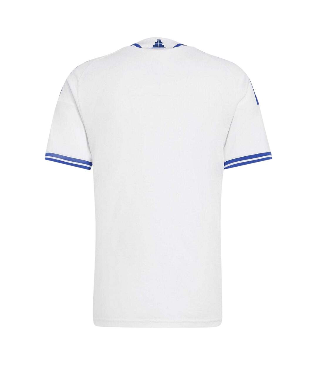 Maillot Domicile Motif/style Grèce Homme Blanc Bleu Adidas-3