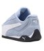 Womens/ladies Replicatch Suede Trainers Blue White Puma-2