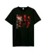 T-shirt Motif/style System Of A Down Painted Faces Adulte Noir Amplified-1