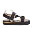 X4P113 men's platform sandals