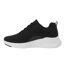 Womens/ladies Bob Buno Logo Trainers Black White Skechers-3