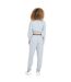 Sweat court femme gris chiné SikSilk-2