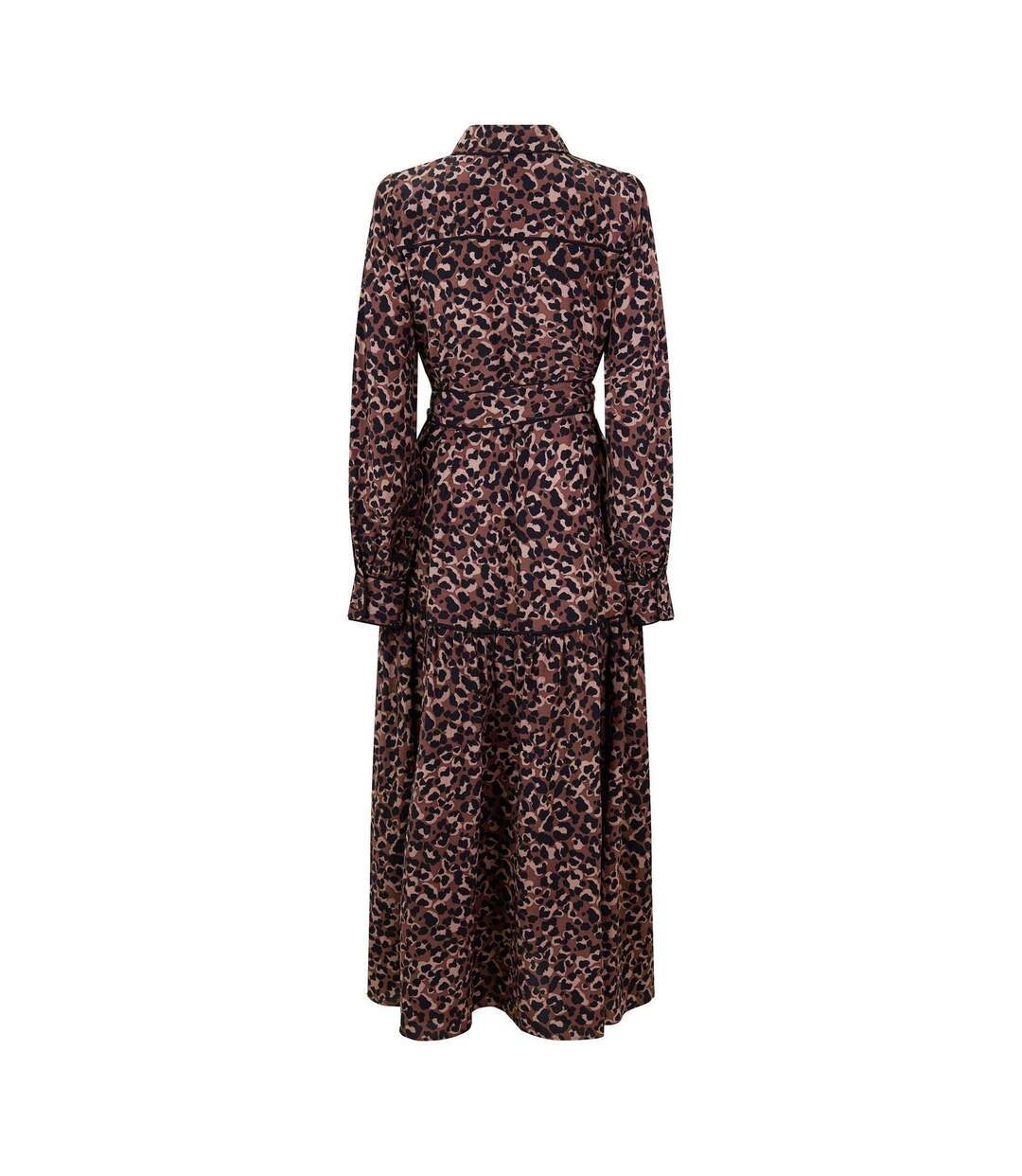 Robe Chemisier Mi-longue Femme Marron Nobody´s Child-2