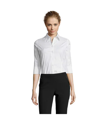 Blouse Femme Blanc SOLS