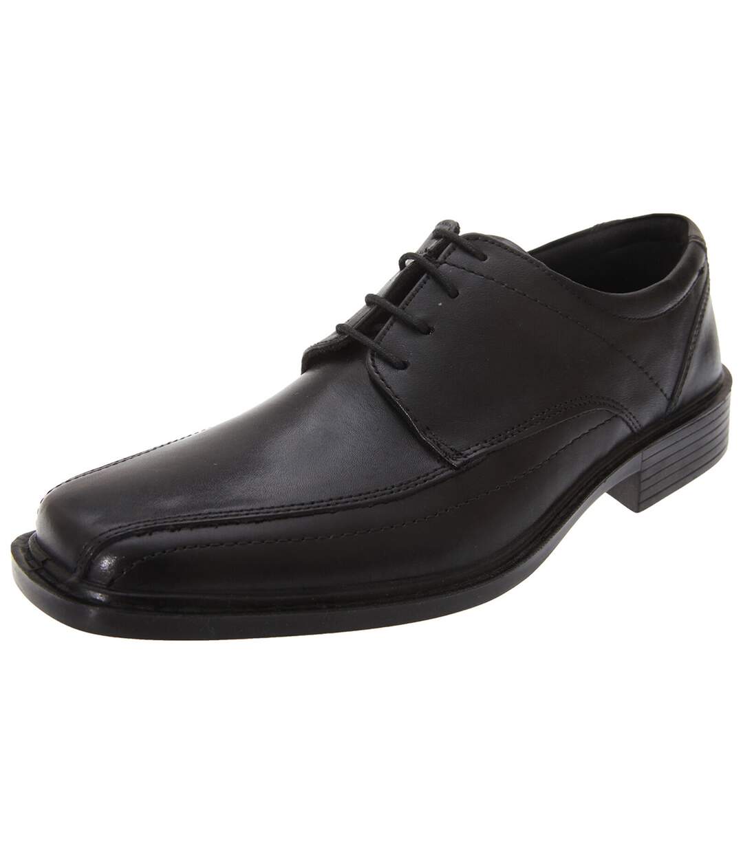 Roamers Mens Superlite Lace-Up Leather Shoes (Black) - UTDF118-2