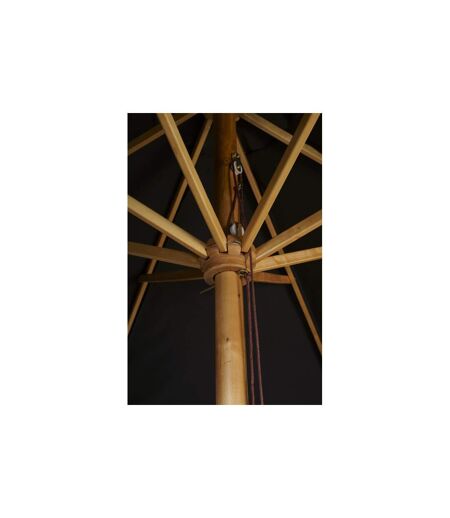 Parasol en Bois Ixos 300cm Noir