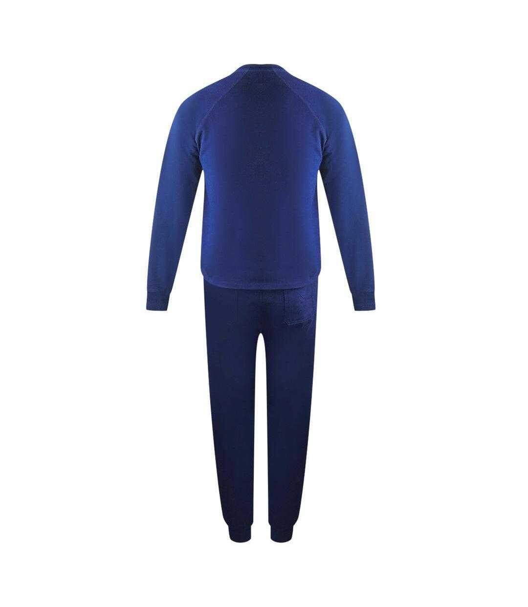Ensemble De Survêtement Old School Homme Bleu Marine Aquascutum-2
