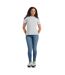 Womens/ladies core classic t-shirt grey marl/white Umbro-3