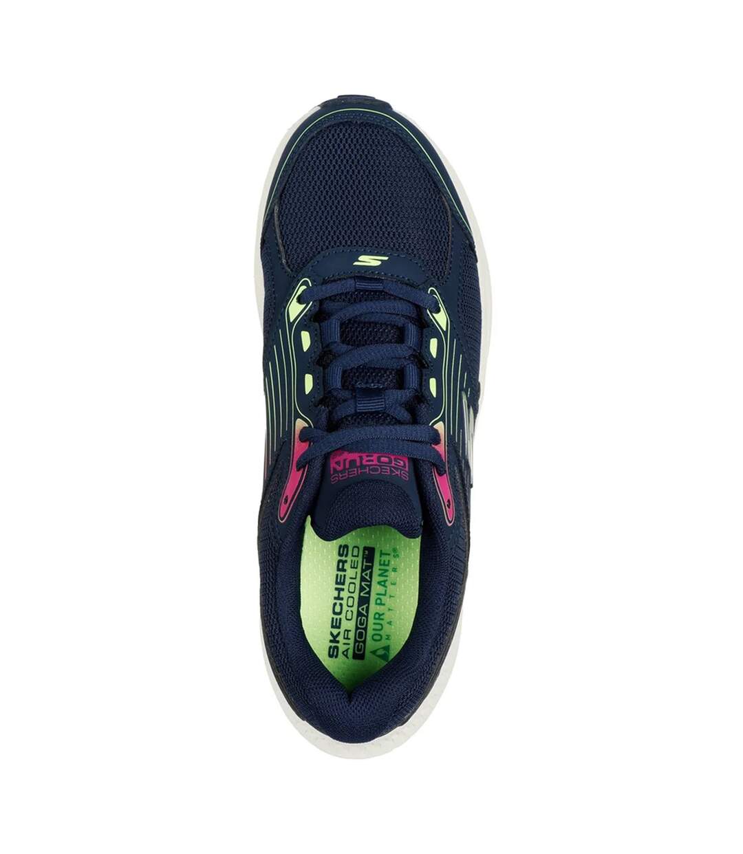 Womens/ladies Go Run Consistent 2.0 Advantage Trainers Navy Multicoloured Skechers-4