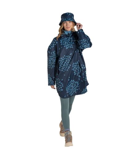 Veste imperméable national trust globe femme bleu marine Craghoppers