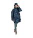 Veste imperméable national trust globe femme bleu marine Craghoppers-3