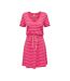 Robe à Rayure Rose Femme ONLY 15320317 - L