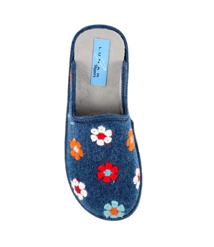 Lunar - Chaussons ANTHER - Femme (Bleu) - UTGS560