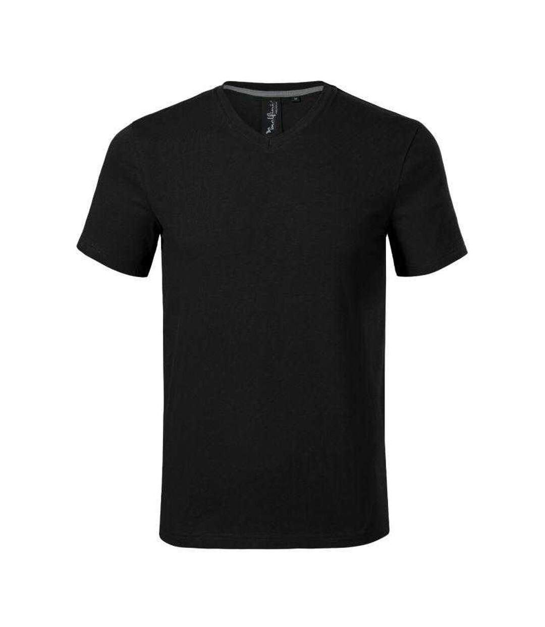 T-shirt Homme Noir Malfini-1