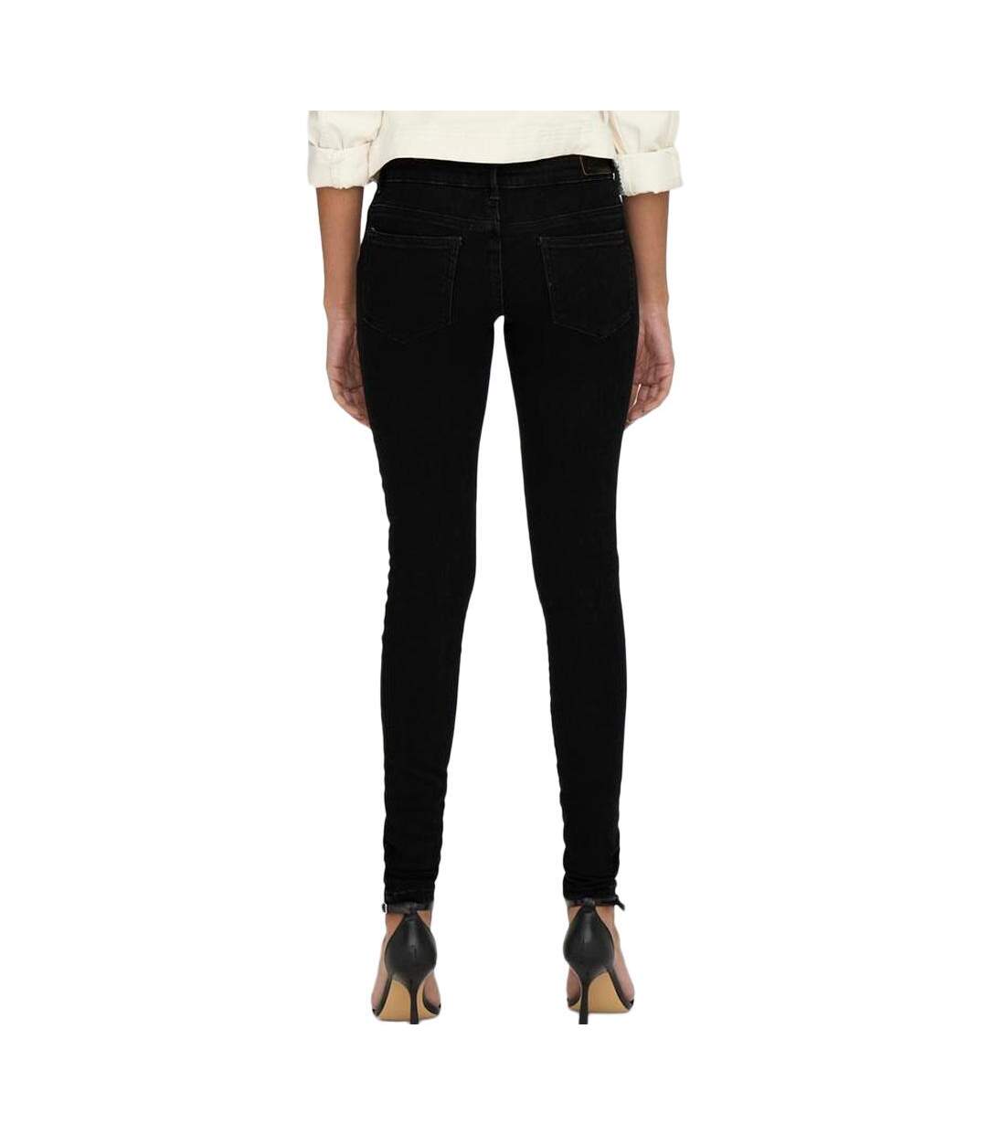 Jean noir femme only coral - w30-l30-2