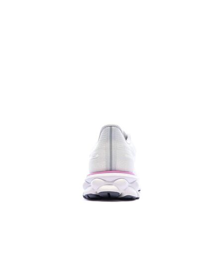 Chaussures de running blanches femme mizuno wave skyrise 7