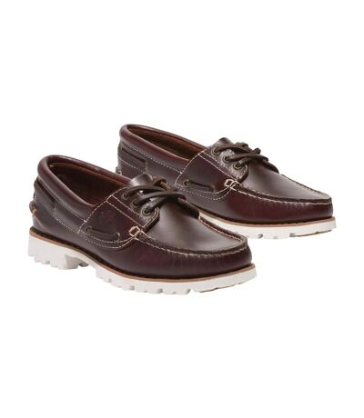 Mens Classic Leather Boat Shoes Brown Timberland
