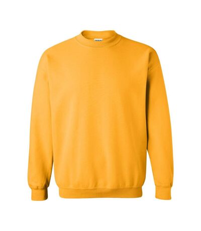 Gildan Heavy Blend Unisex Adult Crewneck Sweatshirt (Gold) - UTBC463