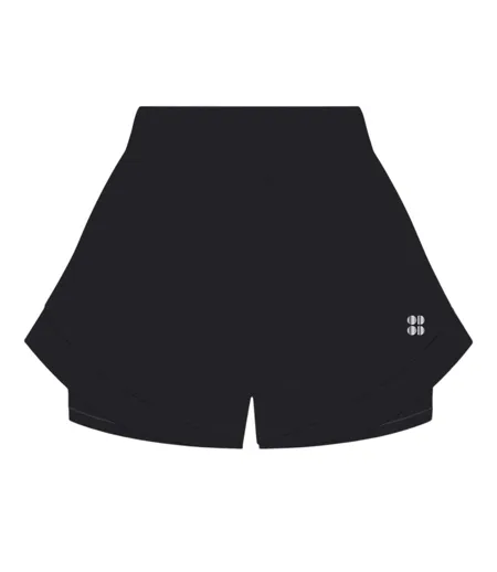 Short De Course Tempo Femme Noir Sweaty Betty