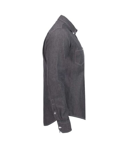 Chemise Jupiter Homme Denim Noir James Harvest