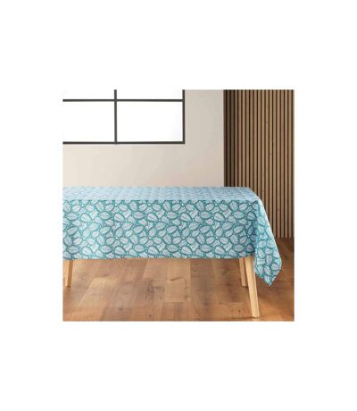 Nappe en Microfibre Divany 140x240cm Bleu Pétrole