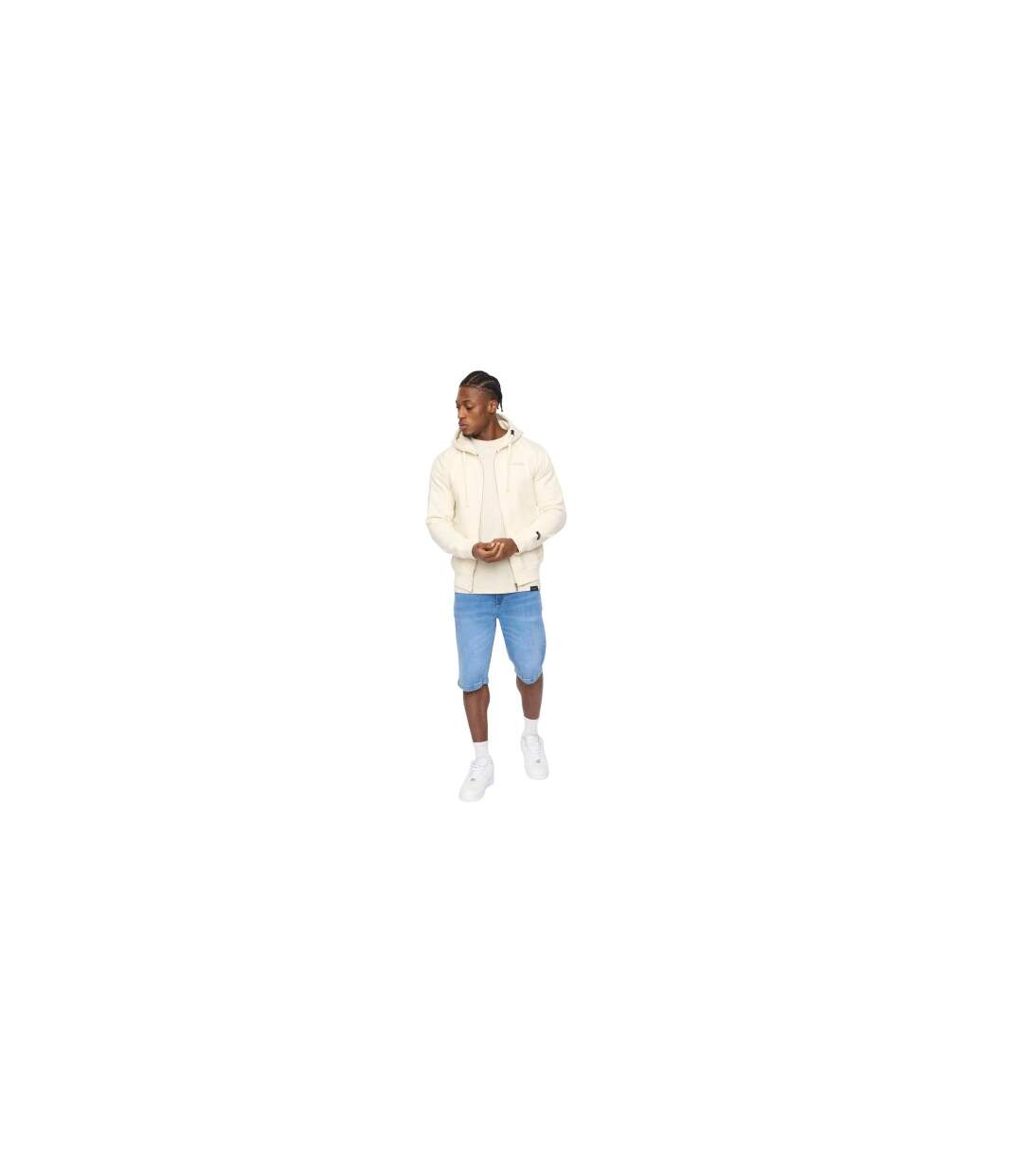 Veste À Capuche Allmoor Homme Beige Crosshatch-1