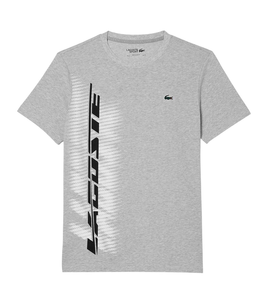T-shirt Motif/style Logo Homme Gris Lacoste-2