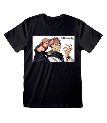 Jujutsu Kaisen - T-shirt - Adulte (Noir / Blanc) - UTHE852