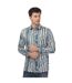 Mens chorley butterfly stripe shirt blue Ted Baker-1