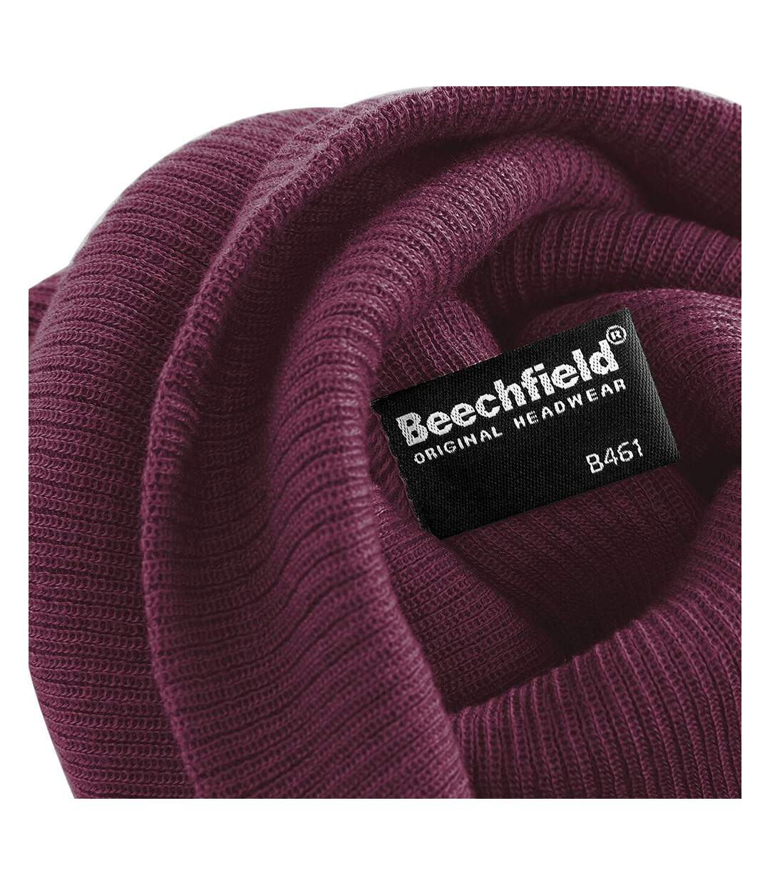 Bonnet adulte unisexe bordeaux Beechfield