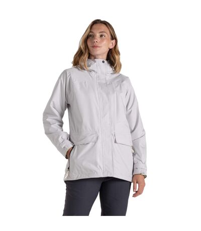 Veste imperméable kaia femme gris lunaire Craghoppers