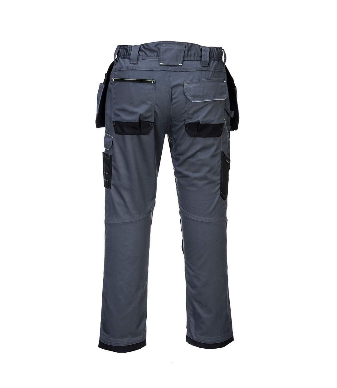 Pantalon Pw3 Homme Gris Foncé Noir Portwest-2